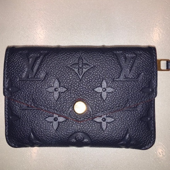 Louis Vuitton Key and Card holder Empreinte Blue Leather - Picture 1 of 10